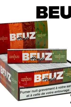 FEUILLES A ROULER BEUZ SLIM CHANVRE X50 Authentique