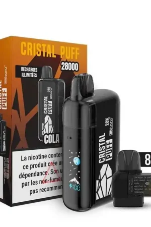 Cristal Puff 28K Cola - Cristal Puff Expédition Rapide