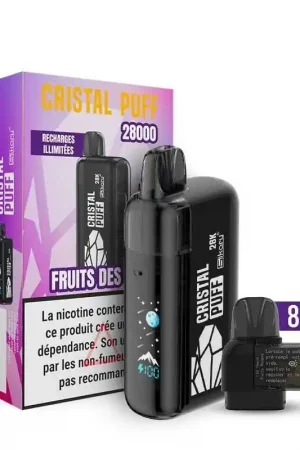 Cristal Puff 28K Fruits des Bois - Cristal Puff Remise