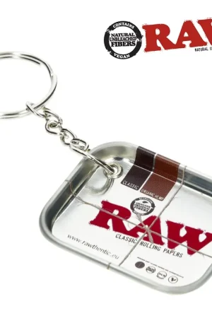 PORTE-CLES RAW PLATEAU ARGENT Soldes