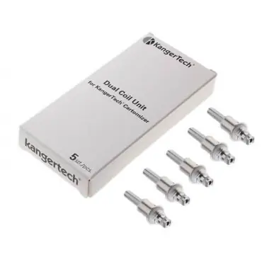 5 résistances Dual Coil Kanger Vente Flash