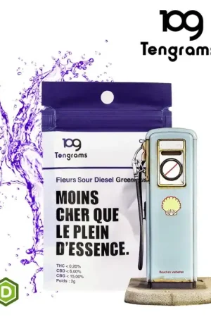 FLEURS DE CBD TENGRAMS SOUR DIESEL 2G Jusqu’à Épuisement Des Stocks