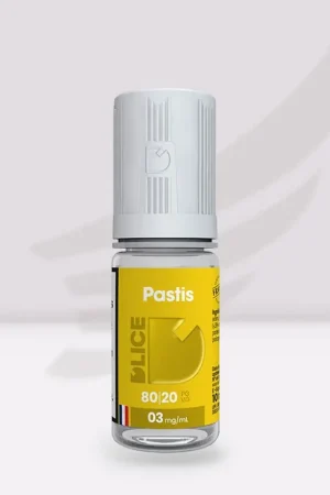 Expédition Rapide E-liquide DLice Pastis, fraîchement anisé !