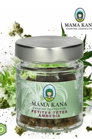 FLEURS DE CBD MAMA KANA AMNESIA PETITES TETES 10G Jusqu’à Épuisement Des Stocks