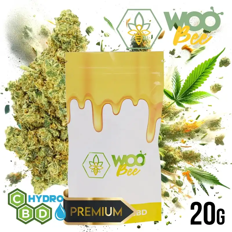 FLEUR DE CBD WOOBEE BLUEBERRY MUFFIN HYDRO INDOOR 20G Meilleure Vente