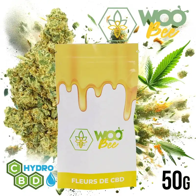Jusqu’à Épuisement Des Stocks FLEUR DE CBD WOOBEE BLUEBERRY MUFFIN HYDRO INDOOR 50G
