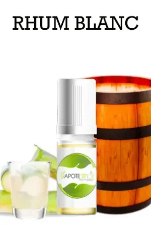 ARÔME RHUM BLANC POUR E-LIQUIDE DIY - VAPOTE STYLE Super Prix