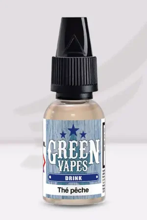 E liquide Greenvapes  Thé Pêche - Green Vapes Bon Plan