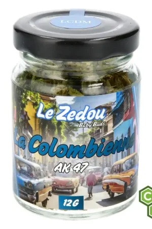 Certifié FLEURS DE CBD LE ZEDOU LA COLOMBIENNE AK-47 12G