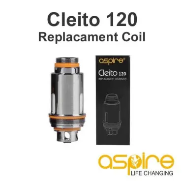 5 Resistances Cleito Aspire 120 Offre Limitée