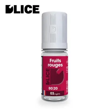 E-liquide Fruits Rouges DLICE 10ml Haute Qualité
