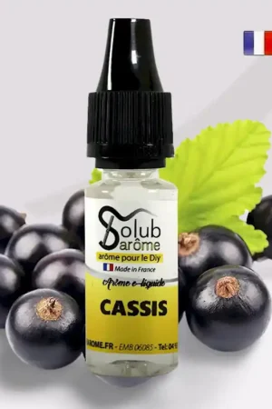 Arôme Solubarome Cassis pour e liquide Prix Promo
