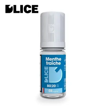 Dernier Modèle E-liquide Menthe Fraiche DLICE 10ml