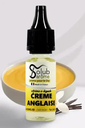 Arôme Solubarome Crème Anglaise pour e liquide Nouvelle Collection
