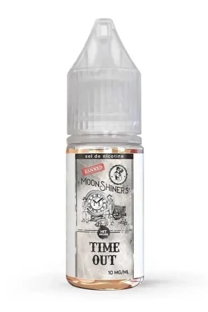 Retour Gratuit Time Out sels de nicotine 10 ml - Moonshiners