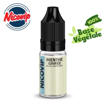 Vente Flash E-liquide Menthe Givrée Nicovip 10ml