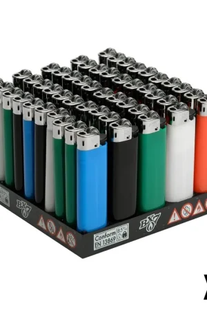 Retour Gratuit BRIQUETS BIC STANDARD BX7 X50