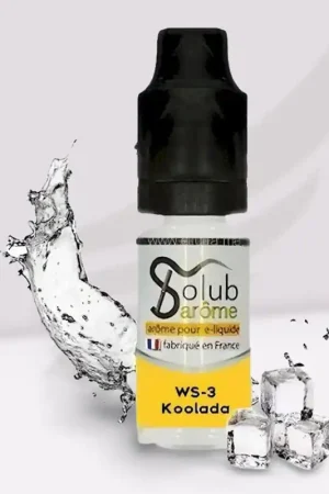 Additif WS-3 Koolada 10ml - Solubarome Soldes