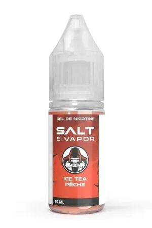 Nouvelle Collection Ice Tea Pêche Frais sel de nicotine 10 ml - Salt E-Vapor