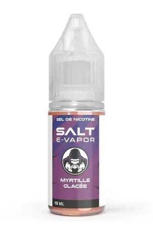 Myrtille Glacée sel de nicotine 10 ml - Salt E-Vapor Commander Vite