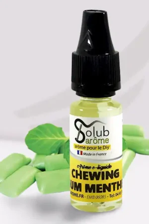 Usine Directe Arôme Solubarome Chewing Gum Menthe pour e liquide