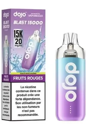Top Vente Puff Dojo Blast 15K Fruits Rouges - Vaporesso