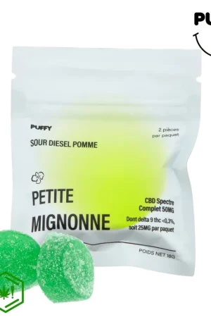 Réduction GUMMIES PETITE MIGNONNE DELTA 9 25MG - CBD 50MG