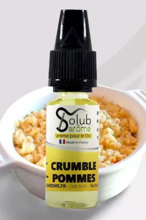 Arôme Solubarome Crumble Pomme pour e liquide Achetez Aujourd’hui