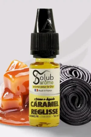 Arôme Solubarome Caramel Réglisse pour e liquide Offre Exclusive