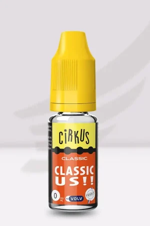 E Liquide  Classic US d'Authentic Cirkus VDLV Satisfait Ou Remboursé