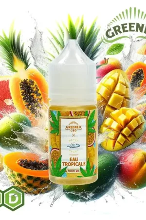 Meilleur Choix E-LIQUIDE CBD GREENEO L'EAU TROPICALE 30ML