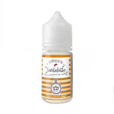 Arôme Tartelette Caramel 30ml - Le Coq Qui Vape Pas Cher