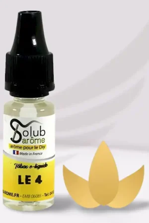 Arôme Solubarome Classic Le 4 pour e liquide Soldes