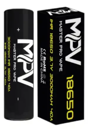 Accu 40A 18650 3000mAh MPV (+ boîte rangement et notice) MPV Pas Cher