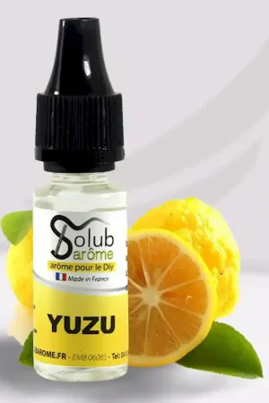 Quantité Limitée Arôme Solubarome Yuzy pour e liquide