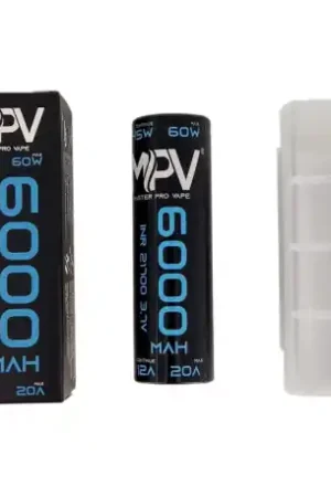 Accu 20A 21700 6000mAh MPV (+ boite rangement et notice) MPV Commander Vite