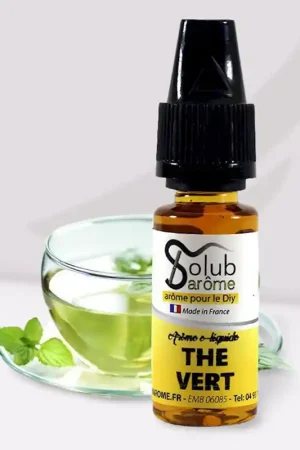 Arôme Solubarome Thé Vert pour e liquide Certifié