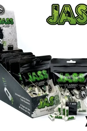 FILTRE CHARBON ACTIF JASS CLASSIC 7MM PAR 50 DISPLAY DE 10 Commander Vite