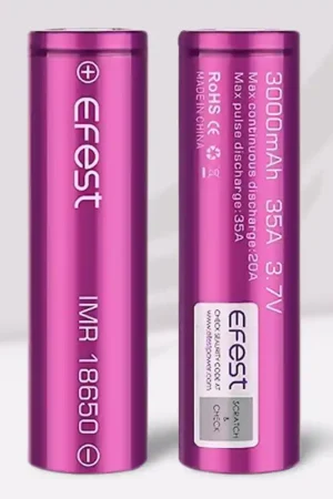 Accu EFEST IMR 18650 3000mAh 35A Dernière Chance