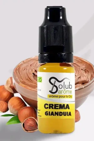 Arôme Solubarome Crème Gianduia pour e liquide Quantité Limitée