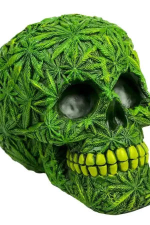 TIRELIRE SKULL LEAF Prix Bas