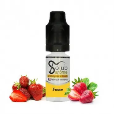 Prix Choc Arôme Fraise Solubarome﻿ 10ml