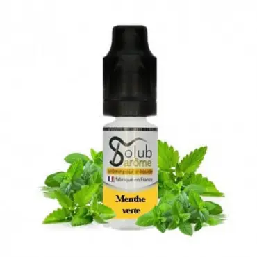 Arôme Menthe Verte Solubarome﻿ 10ml Pas Cher