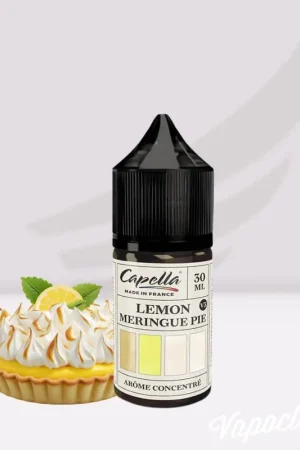 Arôme Capella aux saveurs de tarte au citron meringué Réduction
