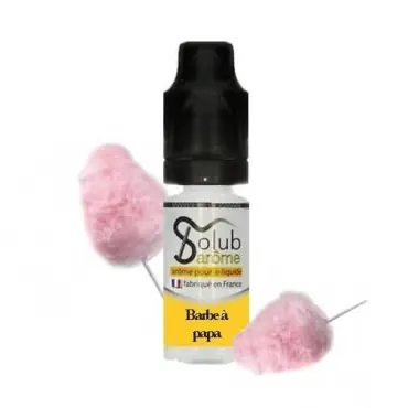 Solde Arôme Barbe A Papa Solubarome﻿ 10ml