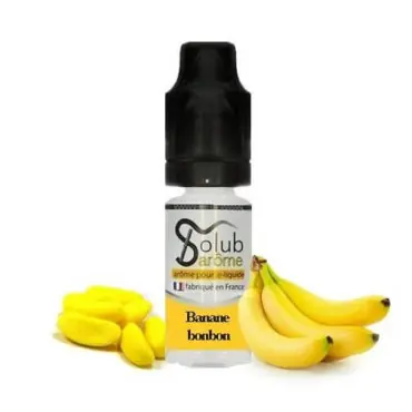 Produit De Marque Arôme Banane Bonbon Solubarome﻿ 10ml