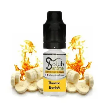 Réduction Arôme Banane Flambée Solubarome﻿ 10ml