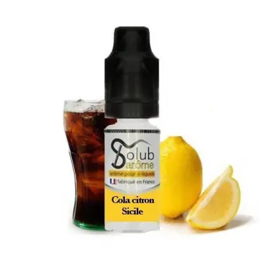 Nouveauté Arôme Cola Citron Solubarome﻿ 10ml