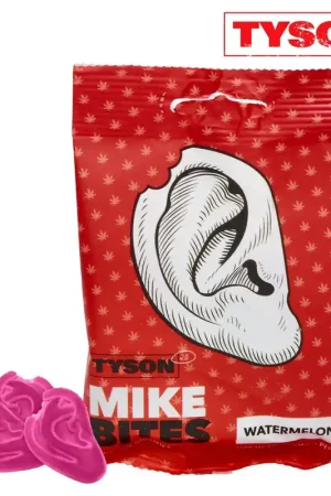 Promotion Saisonnière GUMMIES TYSON 2.0 MIKE BITES CANNABIS WATERMELON KO 1500MG