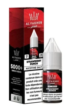 Strawberry Punch Nic Salt 10 ml - Al Fakher Prix Promo